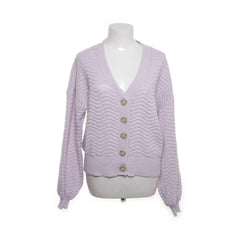 Y.A.S | Lila Gebreide Vest