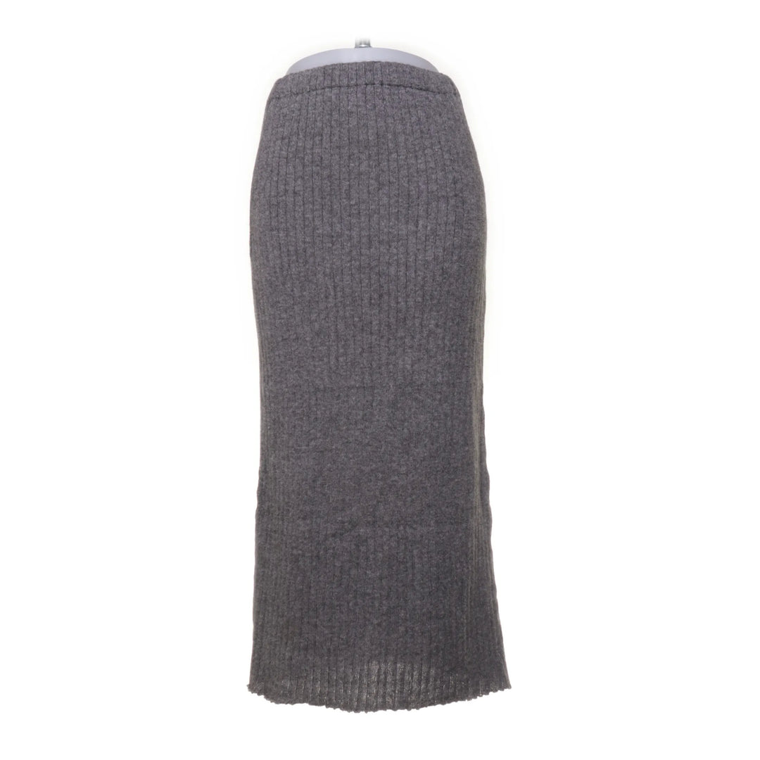 Storlek | Grijs - Maxi rok