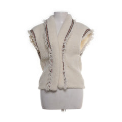 Cotton Club | Wit, Meerkleurig - Gilet