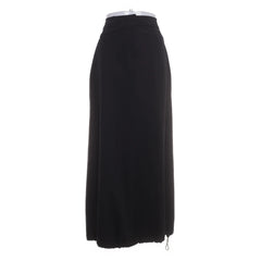 Vanilia | Zwart - Maxi rok