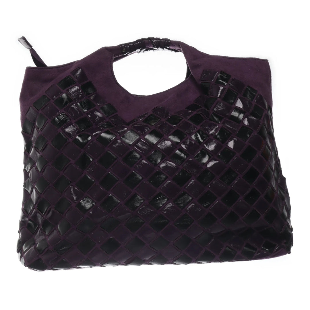 Lila, Zwart - Schoudertas