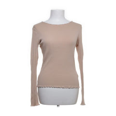 NA-KD | Beige ribgebreide top