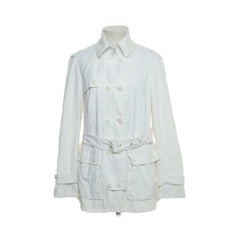 ESPRIT | Witte linnen safari-jas