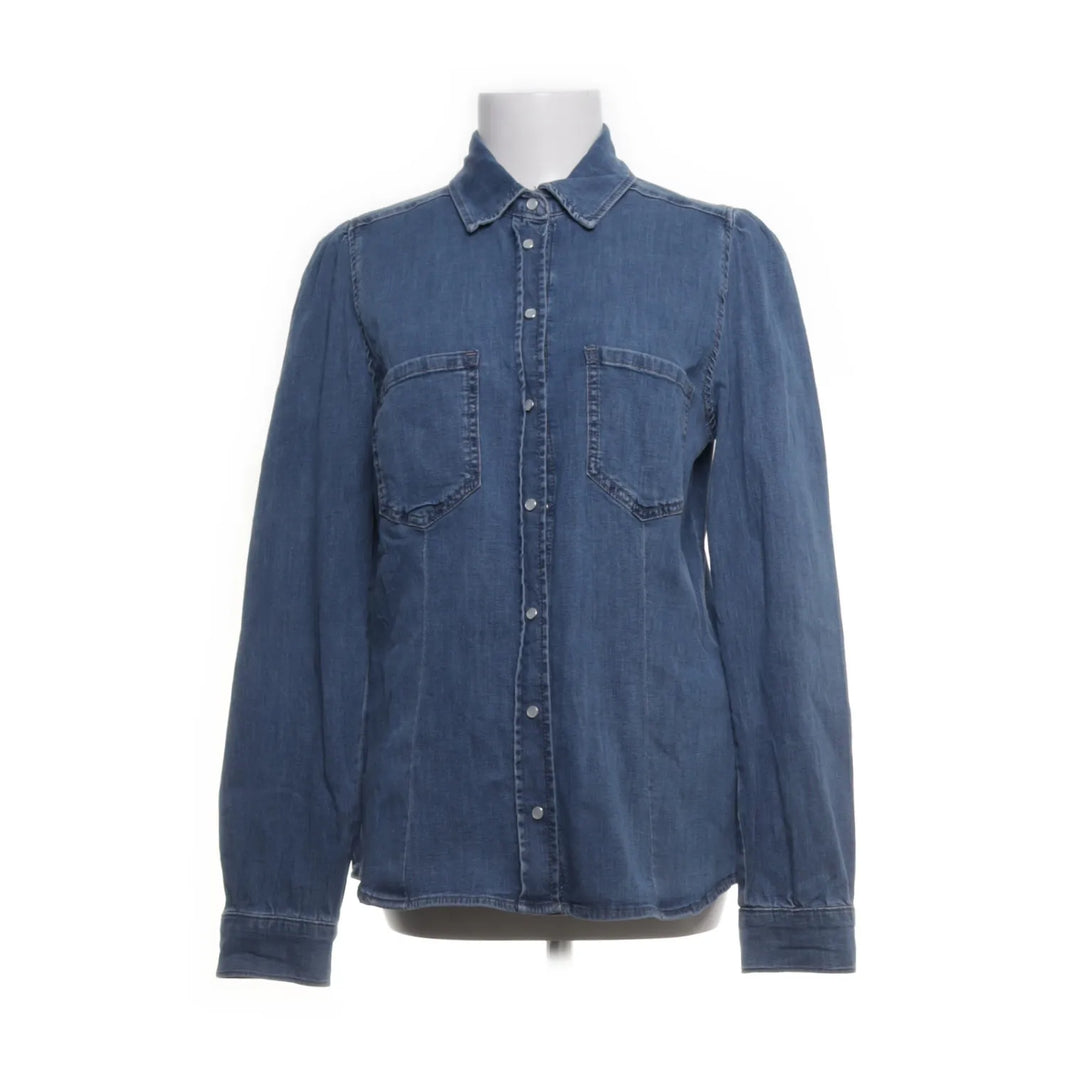 Hallhuber | Blauw - Denim blouse