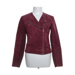 Vero Moda | Bordeauxrode Suède Biker Jas