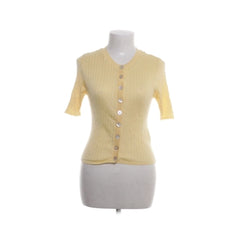 Lindex | Gele gebreide cardigan