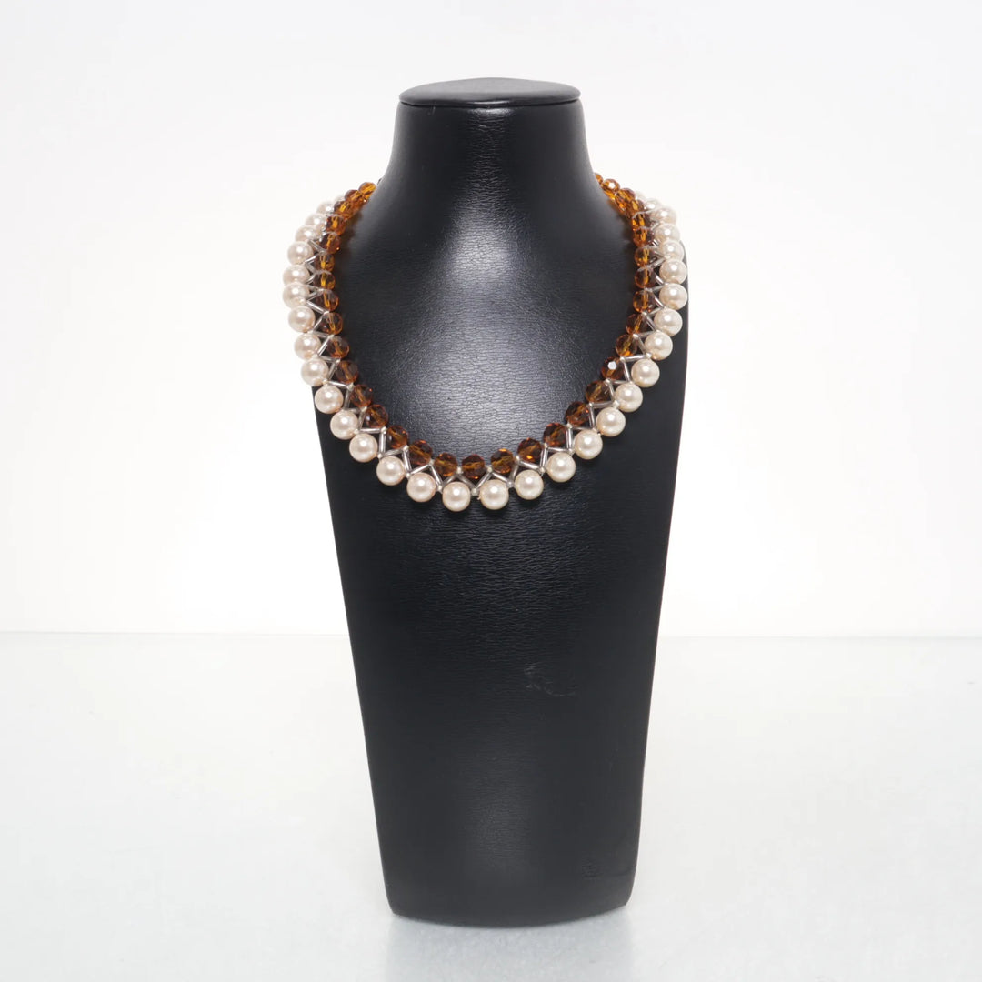 Bruin, Wit - Ketting