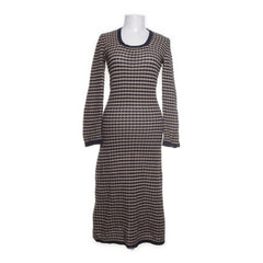 Nobody's Child | Blauw, Beige - Maxi jurk