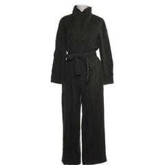 COS | Zwarte jumpsuit met ceintuur