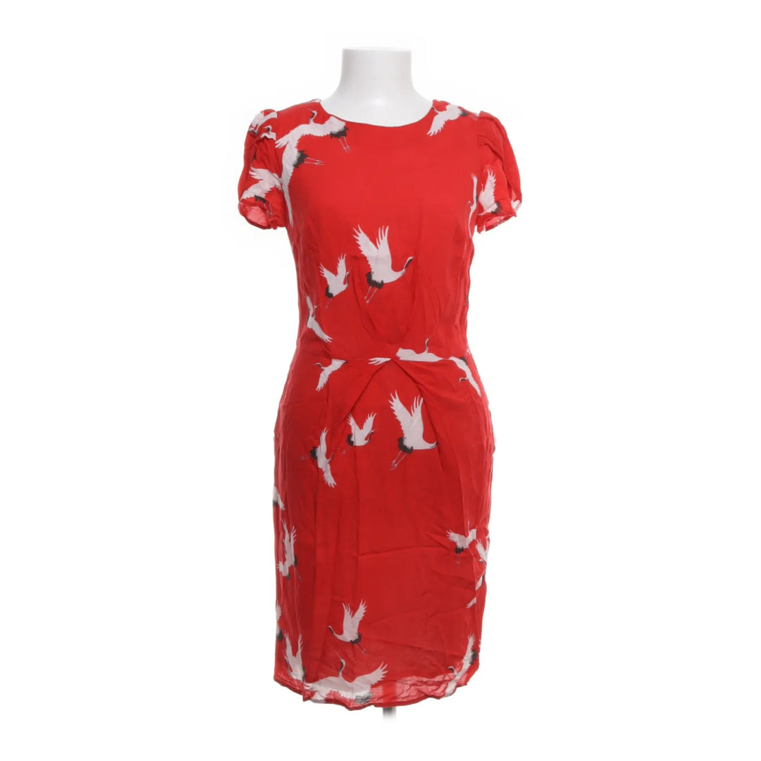 Oui | Rood, Wit - Jurk