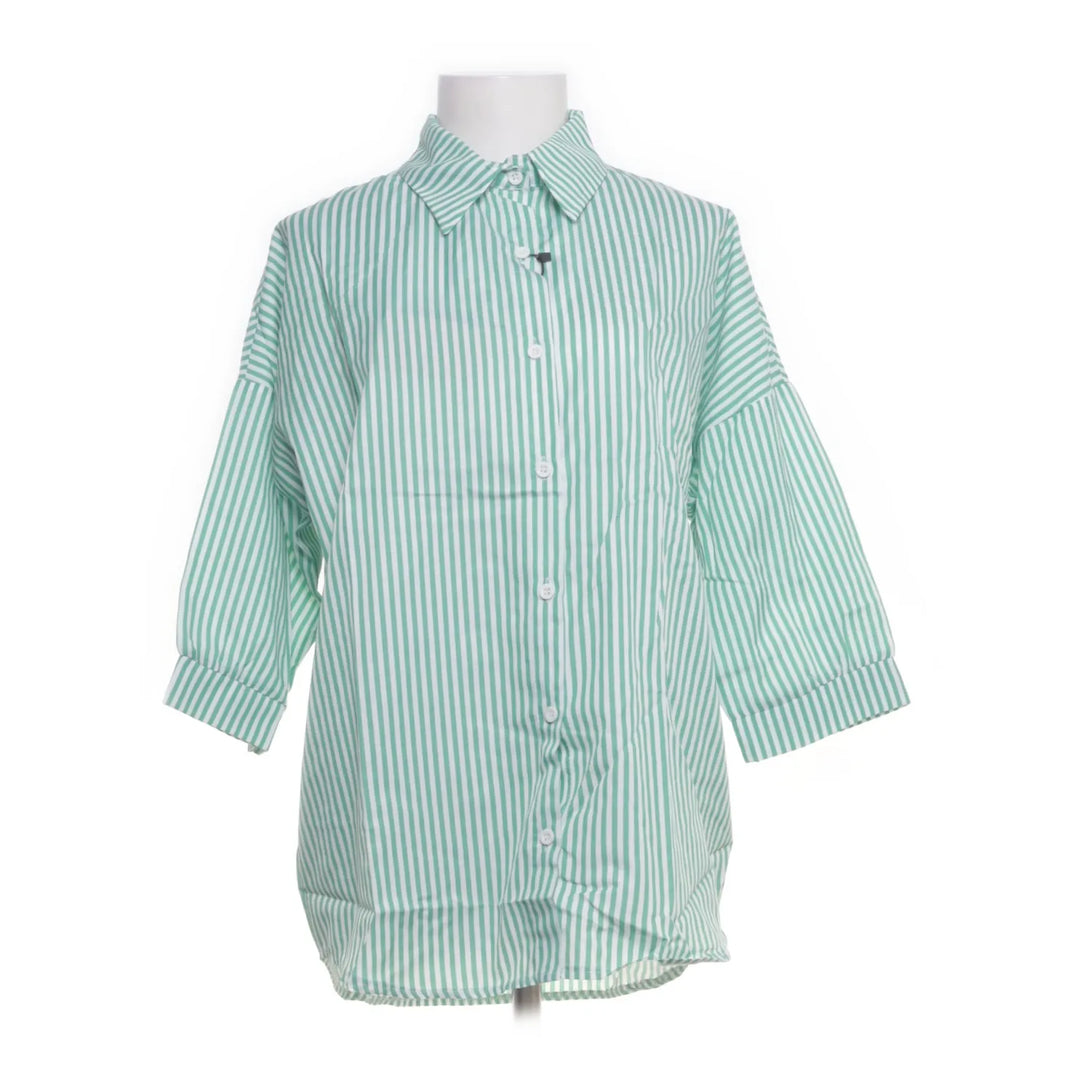 Groen, Wit - Korte mouwen shirt