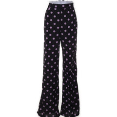 Loavies | Zwart, Roze - Palazzo broek