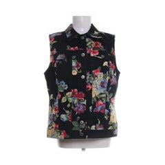 Proforma | Zwart Bloemen Gilet