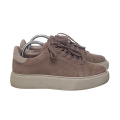 Alberville | Bruine Suède Platformsneakers