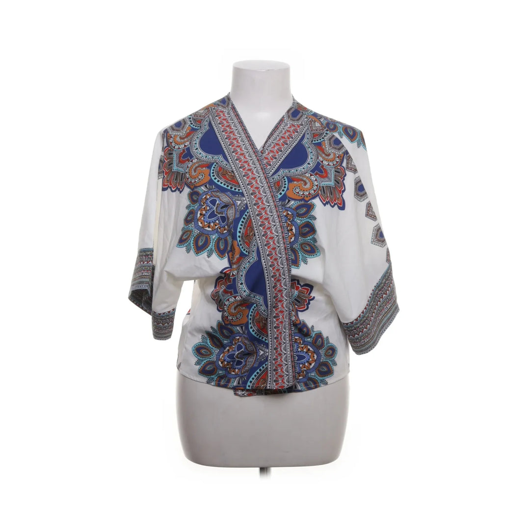 Wit, Meerkleurig - Cardigan