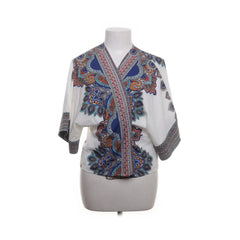 Wit, Meerkleurig - Cardigan