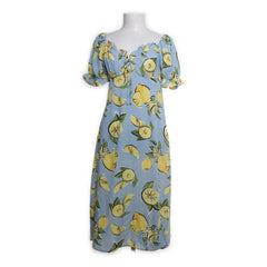 Colourful Rebel | Blauw, Groen, Geel - Jurk