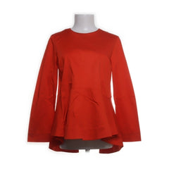 COS | Rode Peplum Blouse