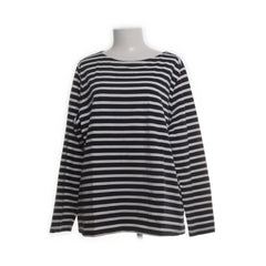 Essentials by Tchibo | Wit, Blauw - Lange mouwen shirt