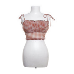 Gilly Hicks | Bruin, Wit - Crop top