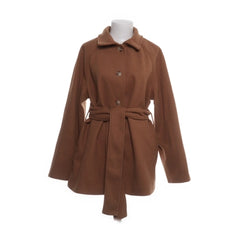 Gina Tricot | Bruine Wollen Overjas