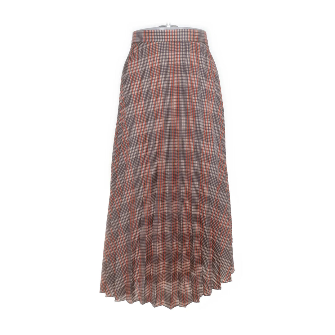 Grijs, Beige, Meerkleurig - Maxi rok