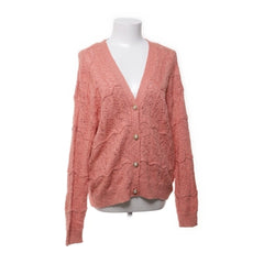 Cream | Roze kanten vest