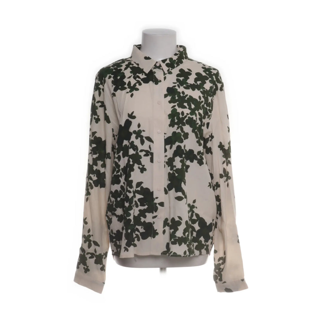 Ichi | Beige, Groen - Shirt