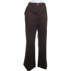 Mango Suit | Bruine Wijde Pantalon
