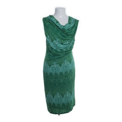 Desigual | Groene Gedrapeerde Jurk