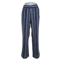 Caroline Biss | Blauwe gestreepte broek