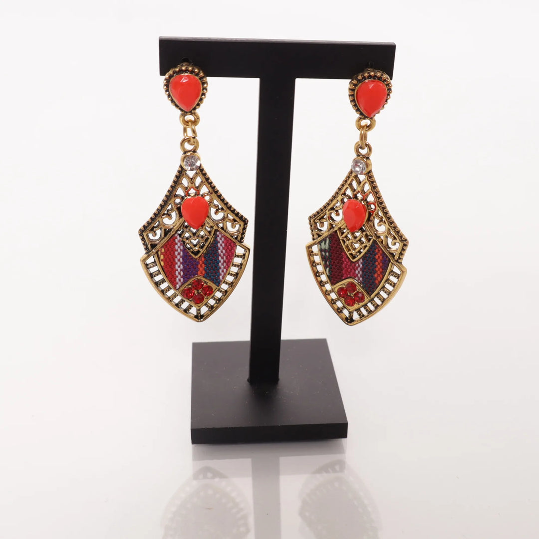 Goud, Meerkleurig - Oorbellen