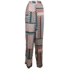 Zara | Veelkleurige patchwork broek