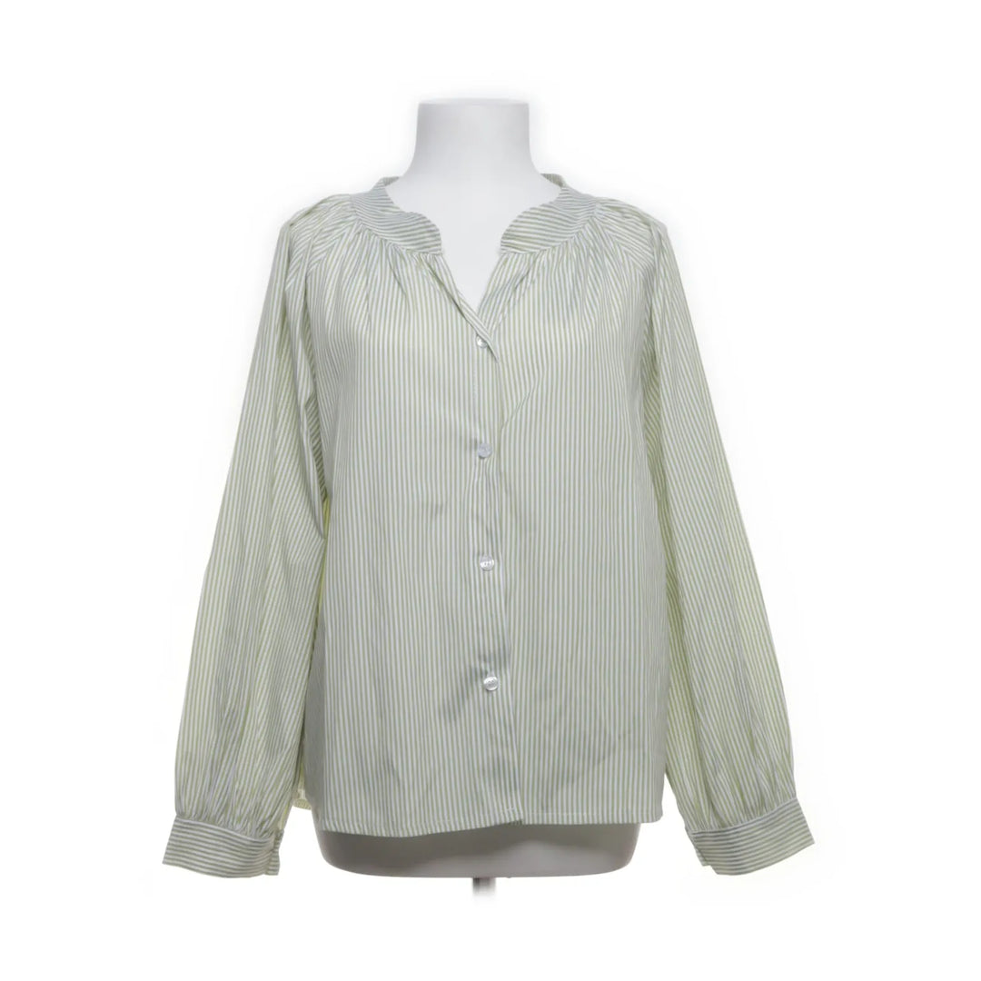 J&L Paris | Groen, Wit - Blouse