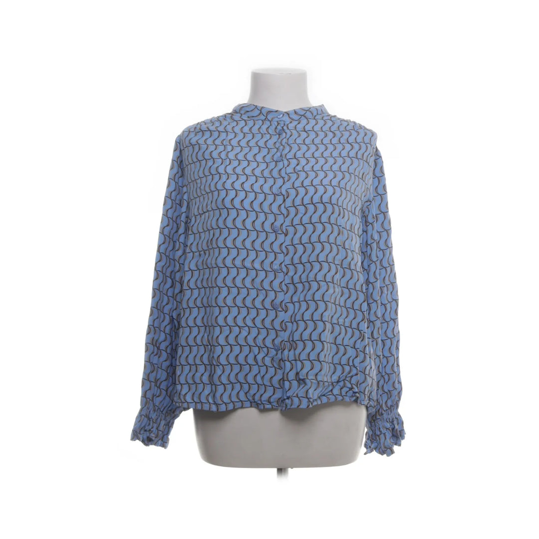 Fransa | Blauw, Meerkleurig - Blouse