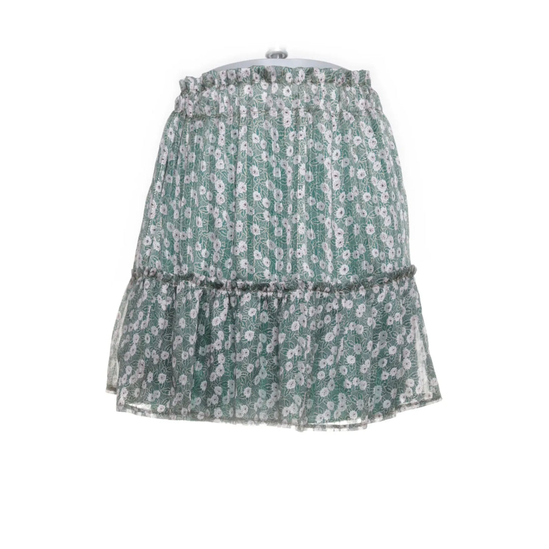 Rue Des Abbesses | Groen, Meerkleurig - Rok