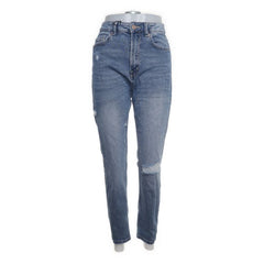 Stradivarius | Blauwe jeans met scheuren