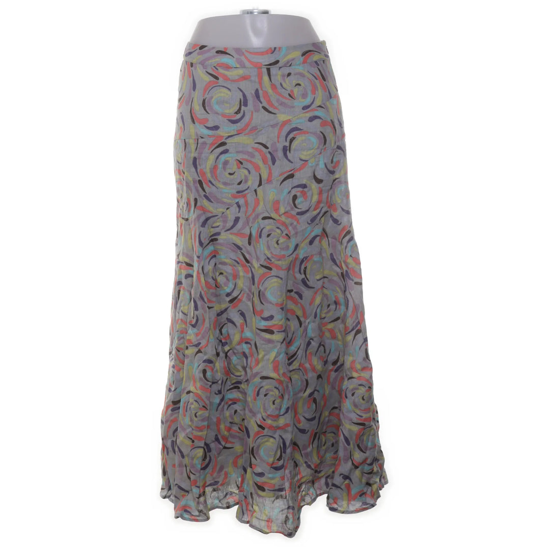 White Stuff | Grijs, Meerkleurig - Maxi rok