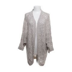 Body flirt | Grijs gehaakt vest