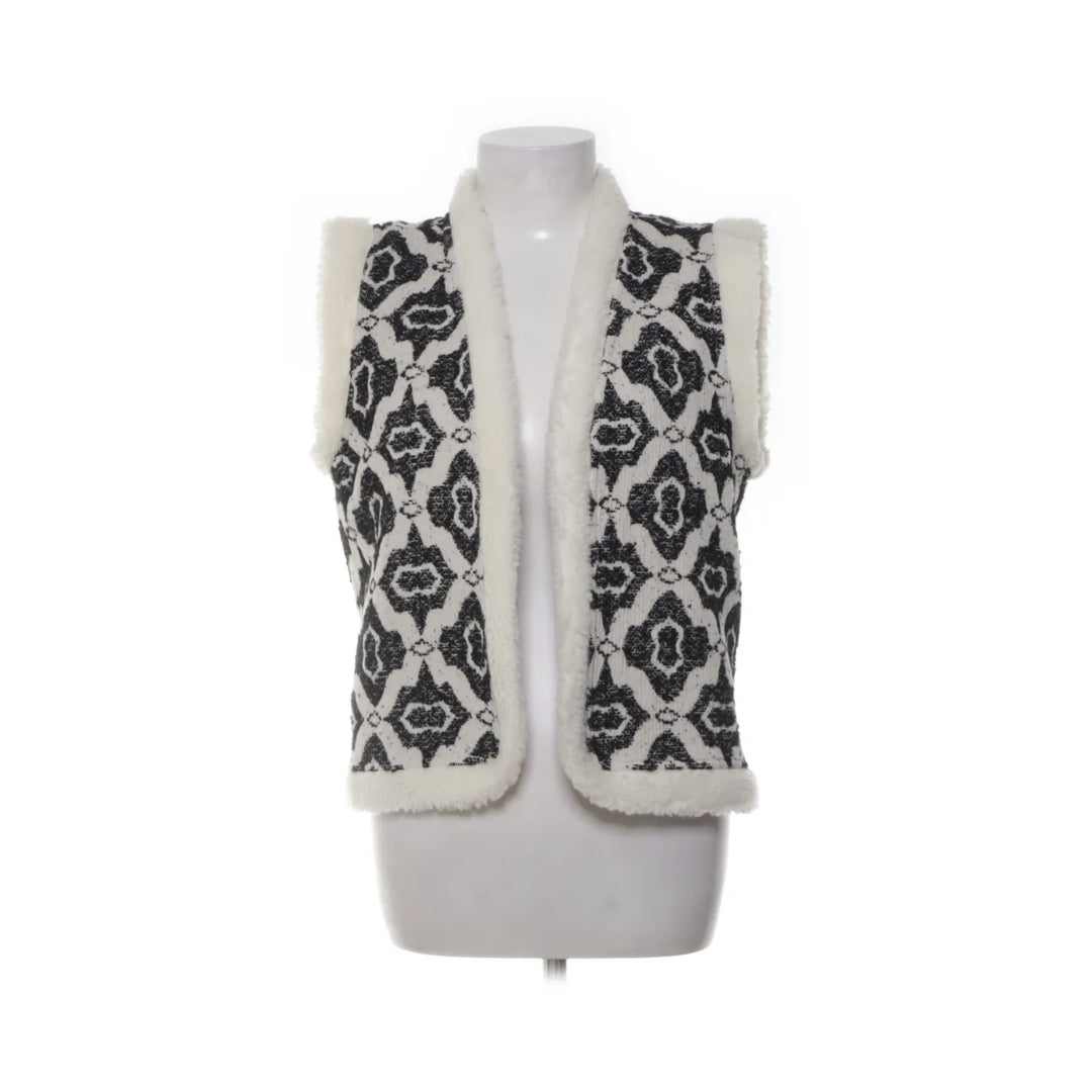 Nukus | Zwart, Wit - Gilet