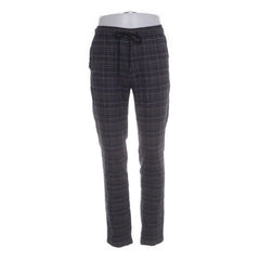 Refill | Grijze geruite broek