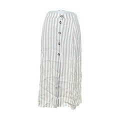 H&M | Beige, Wit - Maxi rok