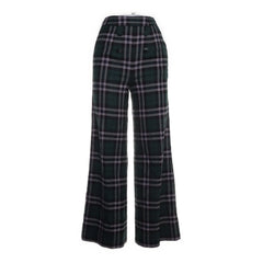 Reserved | Groen, Zwart - Palazzo broek