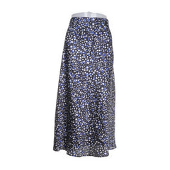 Pieces | Zwart, Blauw, Wit - Maxi rok