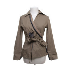 Viva Paquita | Bruin - Wikkelblouse