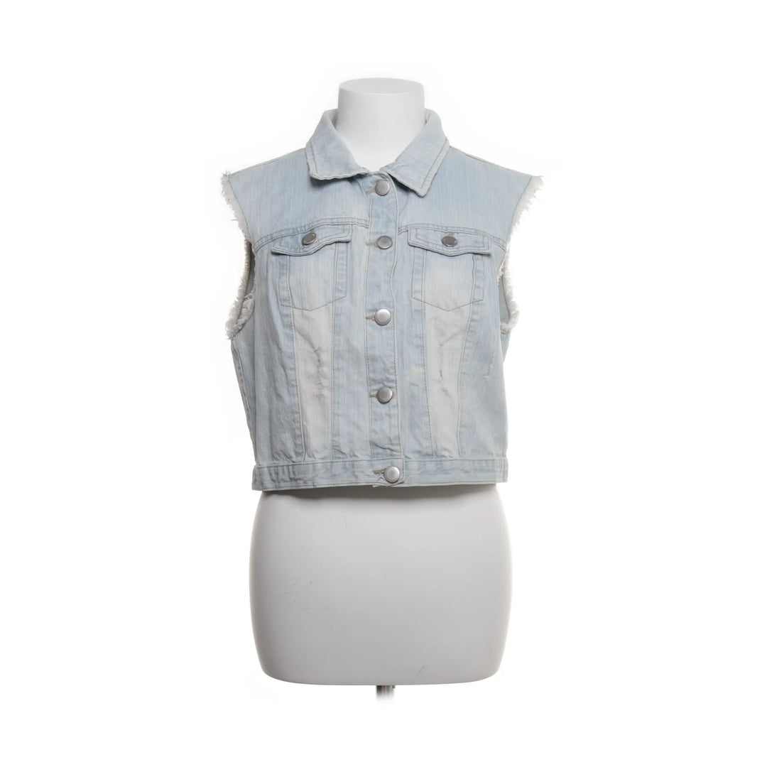Denim Co | Blauw - Spijker gilet