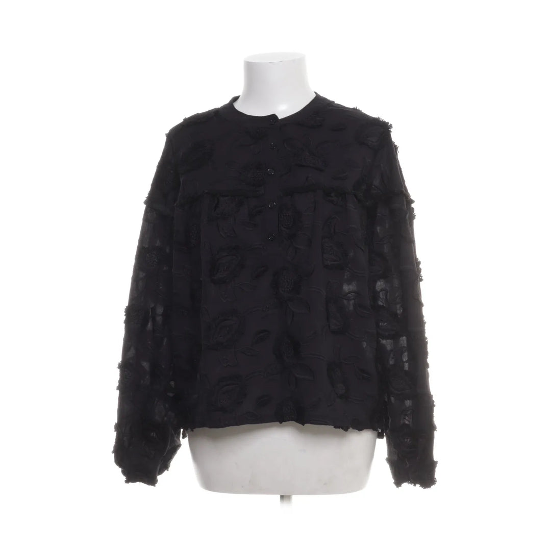 Tess V | Zwart - Blouse