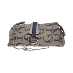 Taupe Logoprint Schoudertas