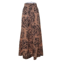 Modström | Beige, Zwart - Maxi rok
