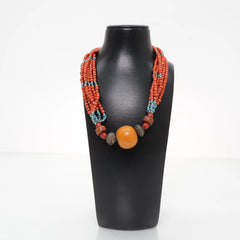 Oranje, Blauw, Geel - Ketting